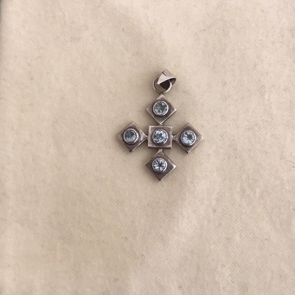 Vintage Aquamarine Pendant